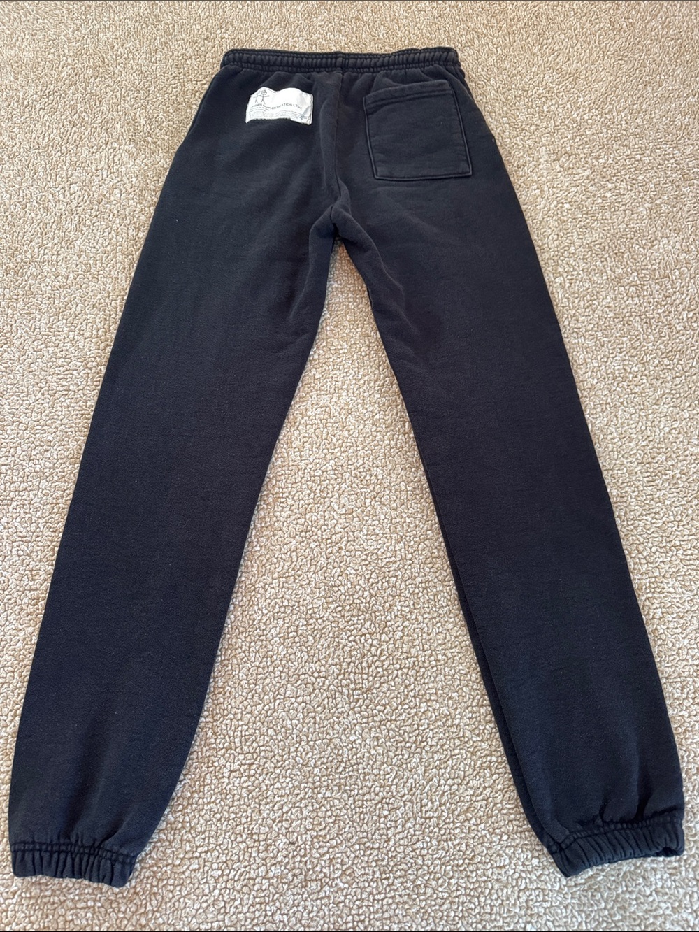 Black Graphic Photo-Print Men's Joggers - Picture 2 of 6